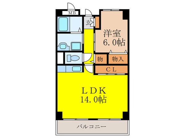 ラフィネ淀川の物件間取画像